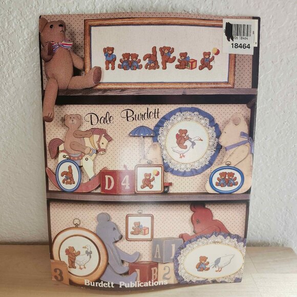 Vintage Dale Burdett Cross Stitch Bundle Christmas Bears CCK131 Teddy n Friends - Picture 5 of 5